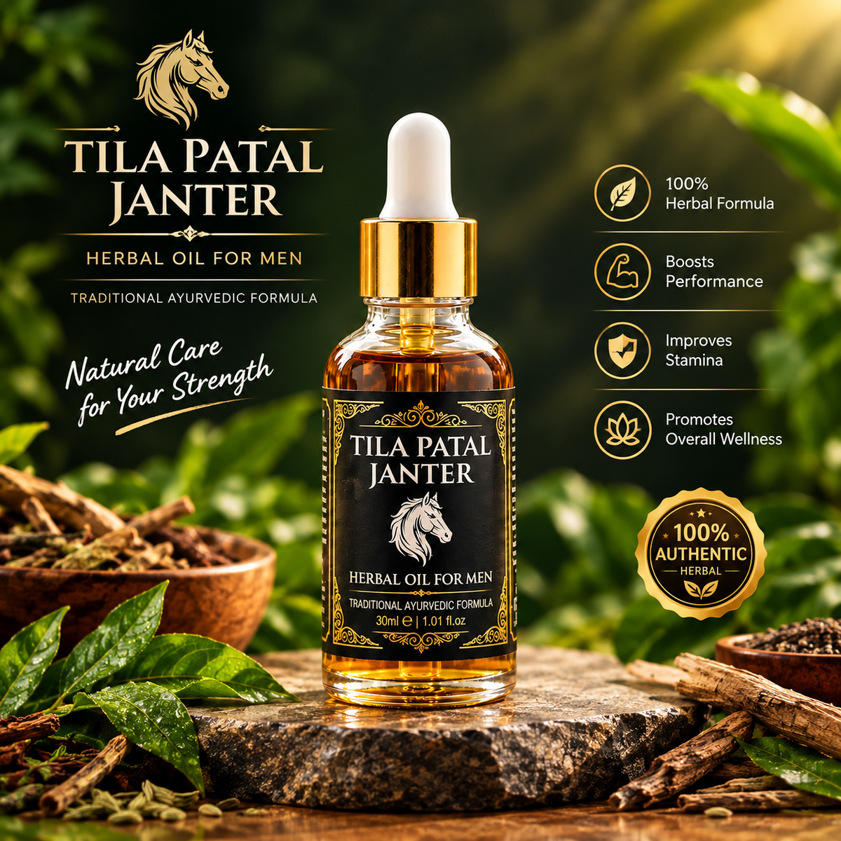 Tila-Patal Janter Herbal Oil For Men